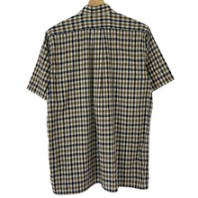 Load image into Gallery viewer, Aquascutum House Check Short Sleeved Shirt - Small (S) PTP 21.75"