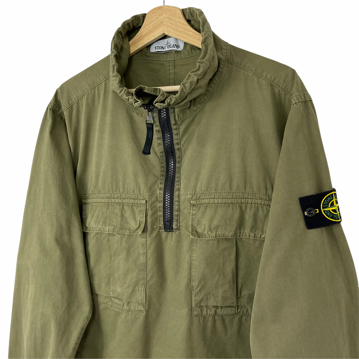 Stone island cheap brushed smock