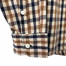 Load image into Gallery viewer, Aquascutum House Check Long Sleeved Shirt - Small (S) PTP 20.5"