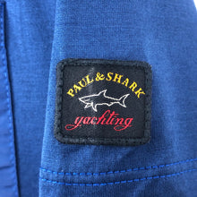 Load image into Gallery viewer, Paul and Shark Blue Short Sleeved Pocket Logo T-Shirt - Medium (M) PTP 19.75"