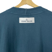 Load image into Gallery viewer, Stone Island Blue Reflective Crew Neck Sweater - Double Extra Large (XXL) PTP 25.75"