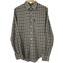 Load image into Gallery viewer, Aquascutum House Check Long Sleeved Shirt - Small (S) PTP 20.75"