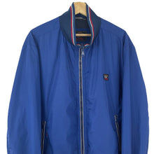 Load image into Gallery viewer, Paul and Shark Blue Zip Up Bomber Jacket - Double Extra Large (XXL) PTP 27.25"