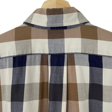Load image into Gallery viewer, Aquascutum Block Check Short Sleeved Shirt - Medium (M) PTP 23.5"