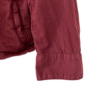 Load image into Gallery viewer, C.P Company Burgundy Goggle Hooded Overshirt - Large (L) PTP 22.75"