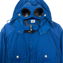 Load image into Gallery viewer, C.P Company Blue Multi Pocket Nysack Goggle Jacket - 54 PTP 23"