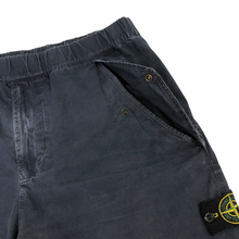 Load image into Gallery viewer, Stone Island Navy Blue Bermuda Shorts - W 34"