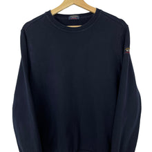 Load image into Gallery viewer, Paul and Shark Navy Crew Neck Sweater - Medium (M) PTP 20.75"