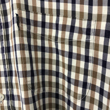 Load image into Gallery viewer, Aquascutum House Check Long Sleeved Shirt - Extra Large (XL) PTP 26"