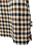 Load image into Gallery viewer, Aquascutum House Check Short Sleeved Polo - Large (L) PTP 20.75"