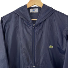 Load image into Gallery viewer, Vintage Dk Navy Lacoste Izod Half Zip Cagoule - Medium (M) PTP 23.25"
