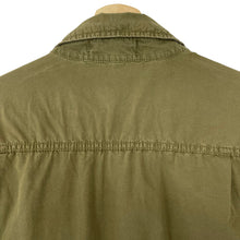 Load image into Gallery viewer, Stone Island Khaki Double Pocket Overshirt - Large (L) PTP 23.25"