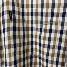 Load image into Gallery viewer, Aquascutum House Check Long Sleeved Shirt - Small (S) PTP 22.5"