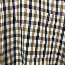Load image into Gallery viewer, Aquascutum House Check Long Sleeved Shirt - Large (L) PTP 25"