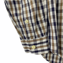 Load image into Gallery viewer, Aquascutum House Check Long Sleeved Shirt - Small (S) PTP 21"