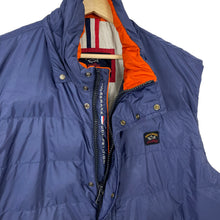 Load image into Gallery viewer, Paul and Shark Blue Down Fill Gilet Body Warmer - Six Extra Large (6XL) PTP 29"