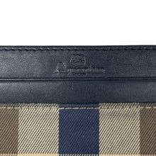 Load image into Gallery viewer, Aquascutum Classic Block Check Card Holder Wallet