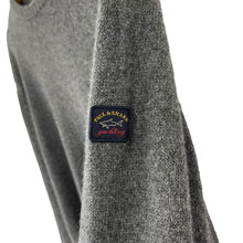 Load image into Gallery viewer, Paul and Shark Grey Crew Neck Wool Sweater - Extra Large (XL) PTP 22.5"
