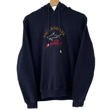 Load image into Gallery viewer, Paul and Shark Navy Embroidered Logo Hoody - Medium (M) PTP 20.75"