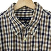 Load image into Gallery viewer, Aquascutum House Check Long Sleeved Shirt - Extra Large (XL) PTP 26"