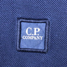 Load image into Gallery viewer, C.P Company Navy Blue Short Sleeved Polo - Extra Large (XL) PTP 23.5"