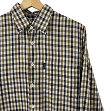 Load image into Gallery viewer, Aquascutum House Check Long Sleeved Shirt - Small (S) PTP 20.75"