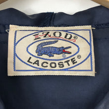 Load image into Gallery viewer, Vintage Lacoste Izod Navy Half Zip Cagoule - Large (L) PTP 25.75"