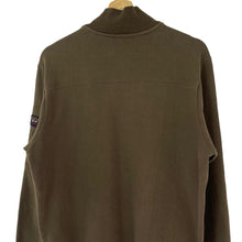 Load image into Gallery viewer, Paul and Shark Khaki Half Zip Sweater - Medium (M) PTP 21.75"