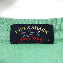 Load image into Gallery viewer, Paul and Shark Green Short Sleeved Logo T-Shirt - Extra Large (XL) PTP 21"
