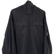 Load image into Gallery viewer, C.P Company Black Pullover Hooded Lens Smock - Large (L) PTP 23"
