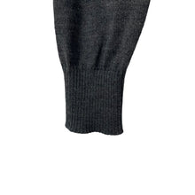 Load image into Gallery viewer, Paul and Shark Grey Crew Neck Wool Sweater - Medium (M) PTP 18"