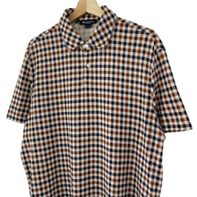 Load image into Gallery viewer, Aquascutum House Check Short Sleeved Polo - Double Extra Large (XXL) PTP 23.5"