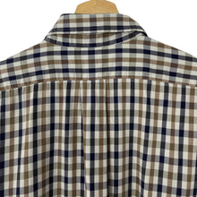 Load image into Gallery viewer, Aquascutum House Check Short Sleeved Shirt - Large (L) PTP 24.75"