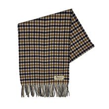 Load image into Gallery viewer, Aquascutum Classic House Check 100% Lambswool Scarf - One Size Fits All