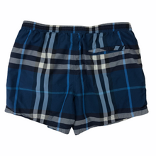 Load image into Gallery viewer, Burberry Brit Blue Nova Check Swim Shorts - Double Extra Large (XXL)