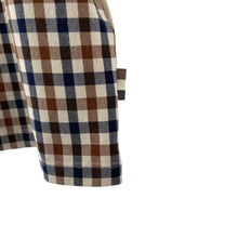 Load image into Gallery viewer, Aquascutum Beige / House Check Short Sleeved Polo - Medium (M) PTP 21"