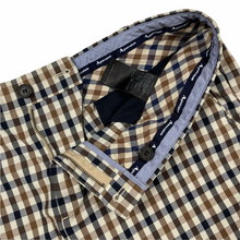 Load image into Gallery viewer, Aquascutum House Club Check Vicuna Shorts - W 34"