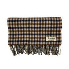 Load image into Gallery viewer, Aquascutum Classic House Check 100% Lambswool Scarf - One Size Fits All