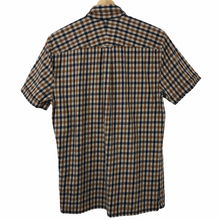 Load image into Gallery viewer, Aquascutum House Check Short Sleeved Shirt - Medium (M) PTP 20.5"
