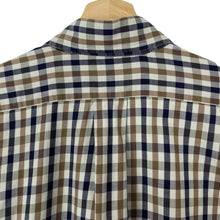 Load image into Gallery viewer, Aquascutum House Check Long Sleeved Shirt - Small (S) PTP 22.5"