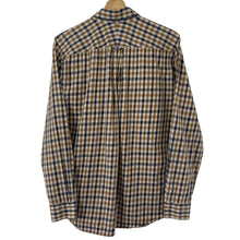 Load image into Gallery viewer, Aquascutum House Check Long Sleeved Shirt - Large (L) PTP 21.5"
