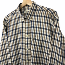 Load image into Gallery viewer, Aquascutum House Check Long Sleeved Shirt - Medium (M) PTP 23.25"