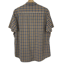 Load image into Gallery viewer, Aquascutum House Check Short Sleeved Shirt - Extra Large (XL) PTP - 21.5"