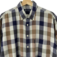 Load image into Gallery viewer, Aquascutum Block Check Short Sleeved Shirt - Extra Large (XL) PTP 24.5"