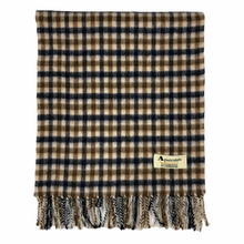 Load image into Gallery viewer, Aquascutum Classic House Check Lambswool / Cashmere Scarf - One Size Fits All