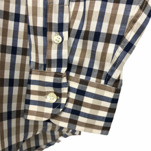 Load image into Gallery viewer, Aquascutum House Check Long Sleeved Shirt - Medium (M) PTP 23.25"