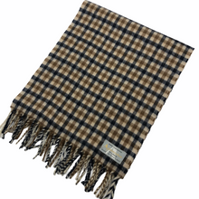 Load image into Gallery viewer, Aquascutum Classic House Check Pure Cashmere Scarf - One Size Fits All