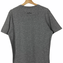 Load image into Gallery viewer, Stone Island Grey Short Sleeved Logo T-Shirt - Medium (M) PTP 19.75"