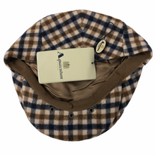 Load image into Gallery viewer, Aquascutum 100% Wool House Check Flat Cap - Extra Large (XL)