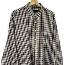 Load image into Gallery viewer, Aquascutum House Check Long Sleeved Shirt - Extra Large (XL) PTP 25"